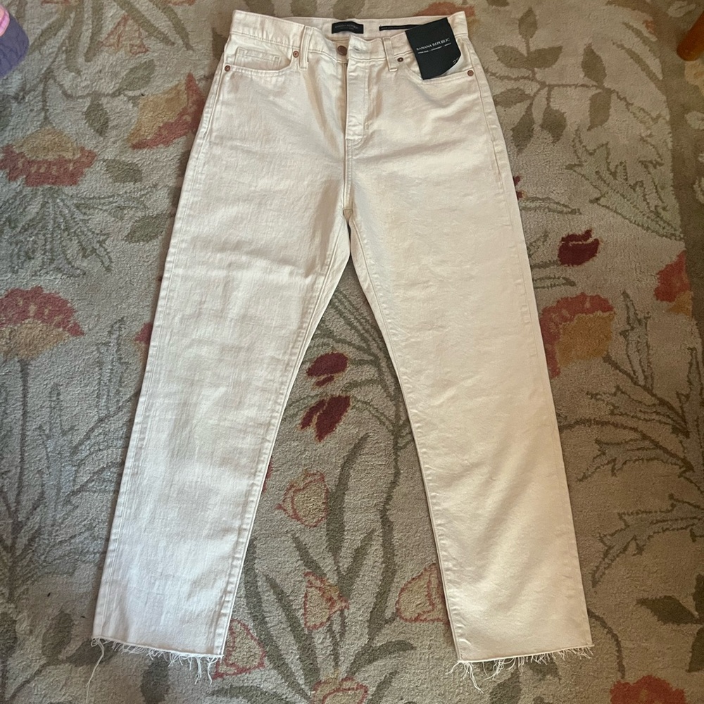 Banana Republic High Rise Straight Jeans